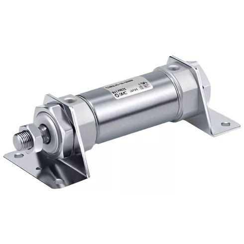 Круглый пневмоцилиндр SMC CDM3L32-200F