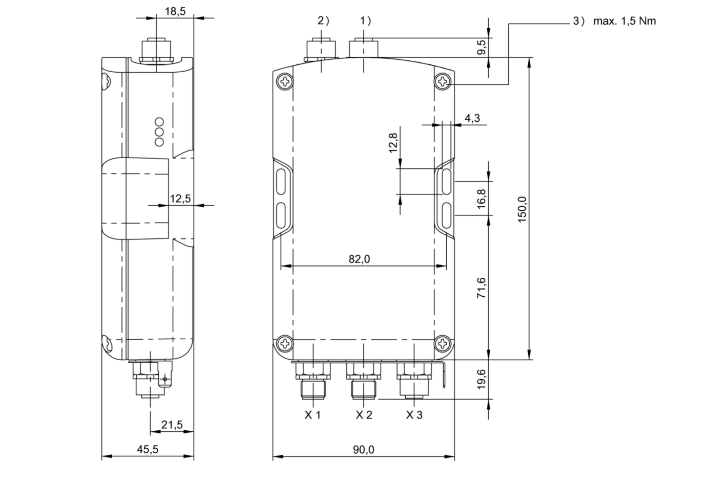 Блок обработки RFID Balluff BIS M-6003-025-050-03-ST12
