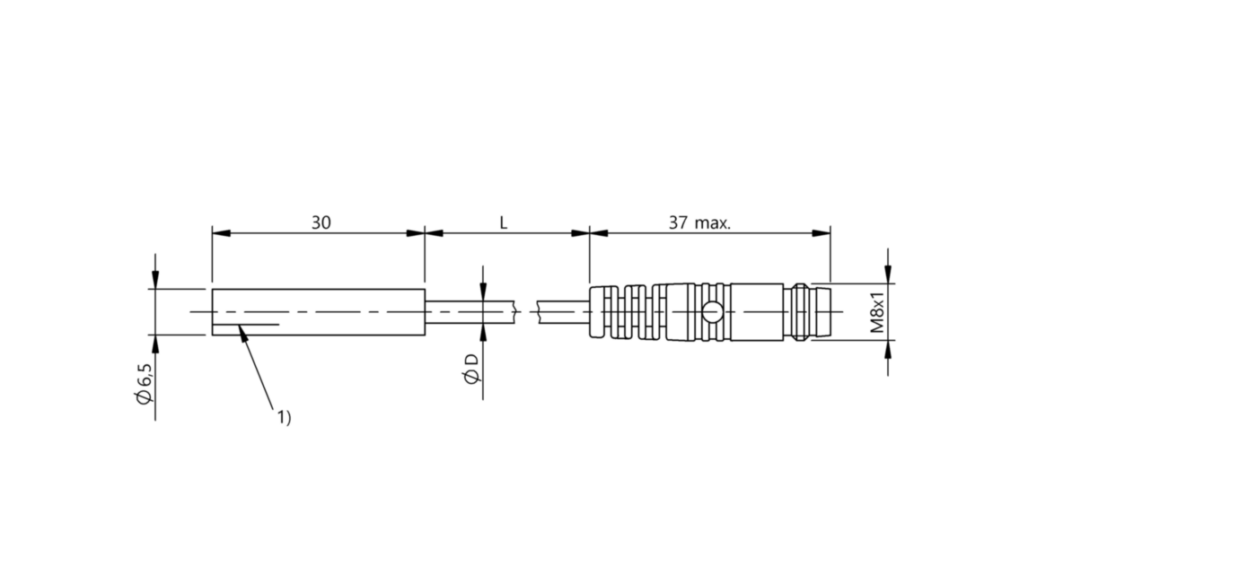 Магнитный датчик Balluff BMF 07M-NS-D-2-S49-00,3