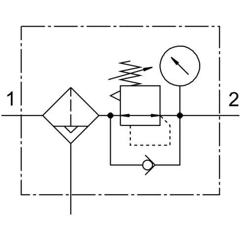 Фильтр-регулятор давления Festo MS6N-LFR-3/8-D7-CRV-AS