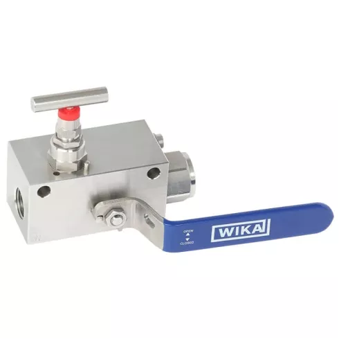 Вентильный блок с запорно-спускным клапаном WIKA MERA IBM2