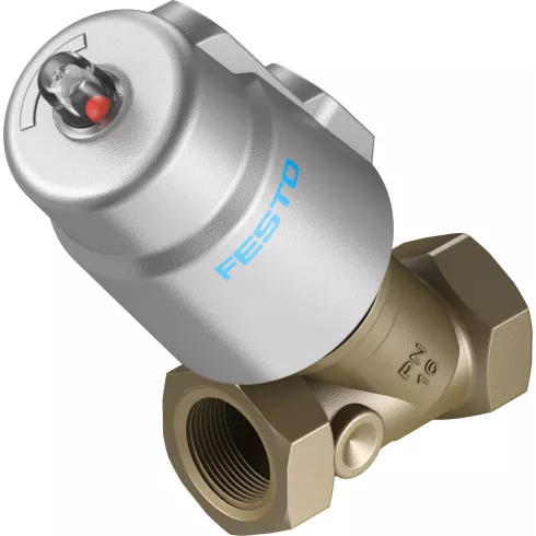 Седельный клапан Festo VZXF-L-M22C-M-A-G112-350-M1-H3ALT-80-16 Ру16 Ду40 ( PN16 DN40 )