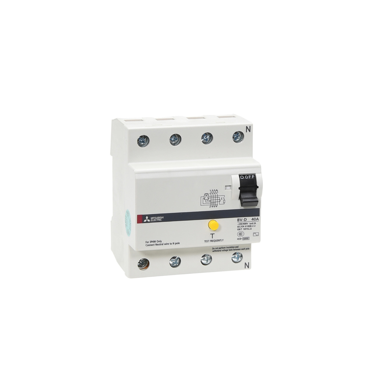 BV-D 4P 25A 300MA N