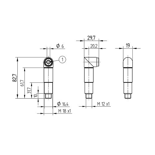 Оптический датчик Wenglor ZW6003