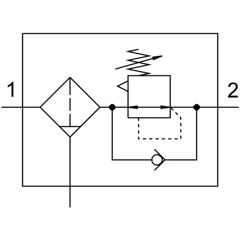 Фильтр-регулятор давления Festo LFR-1/2-D-O-MAXI