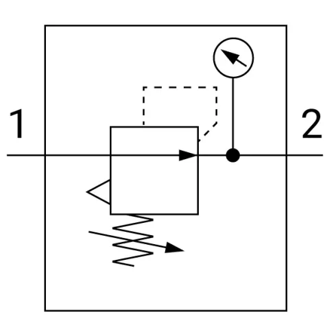 Регулятор давления SMC ARG40-F04G1-1-B