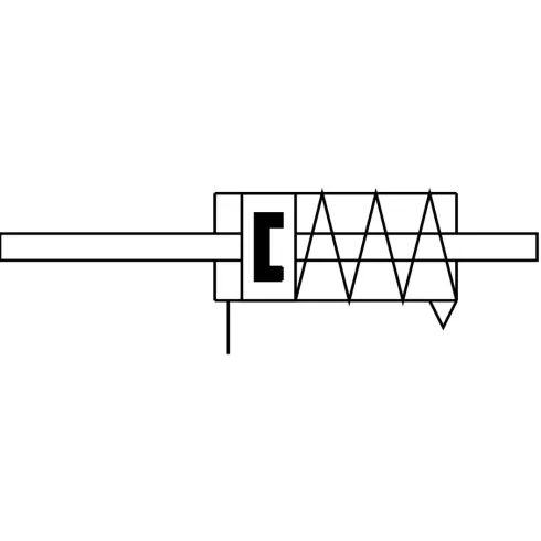 Компактный пневмоцилиндр Festo AEVU-12-P-A-S2