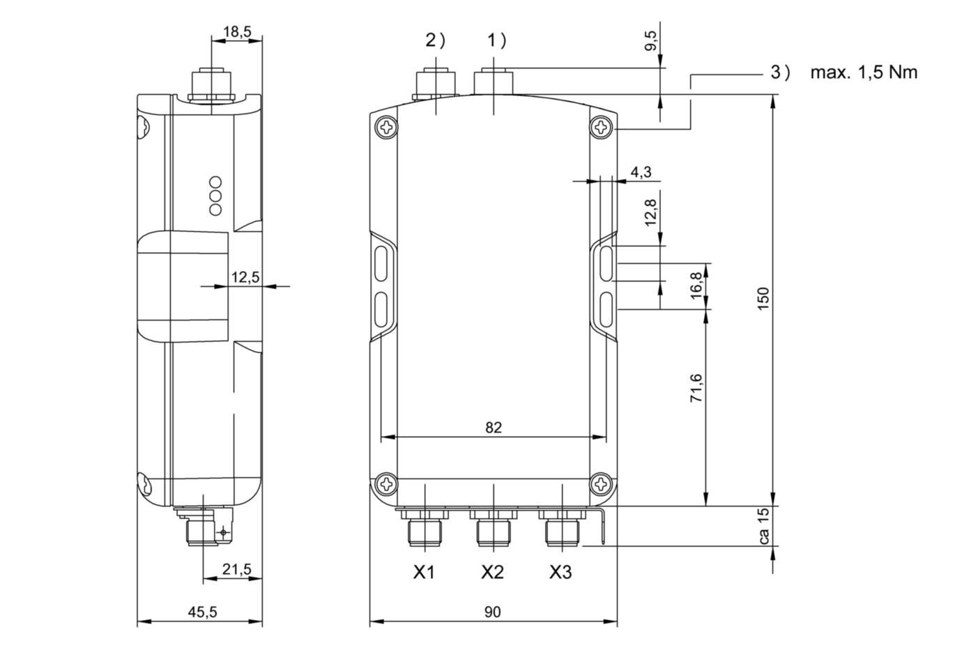Блок обработки RFID Balluff BIS M-6000-007-050-00-ST24