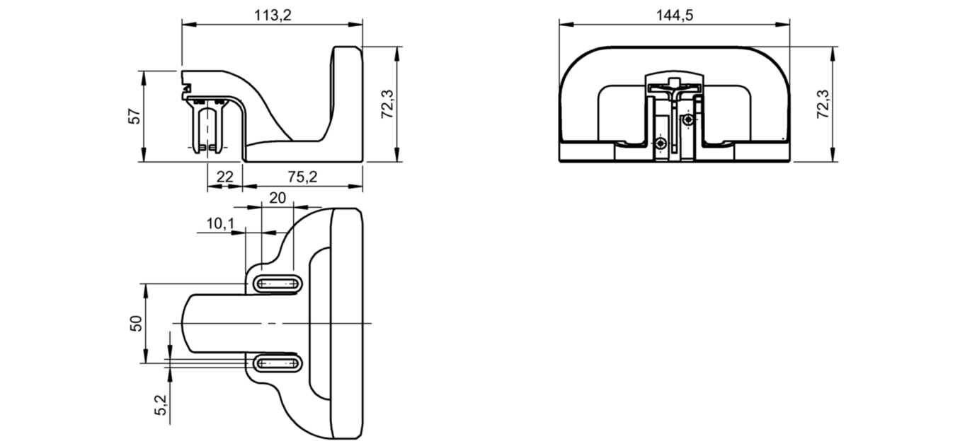Ключ для защитных выключателей BID Balluff BAM TG-ID-016-H01