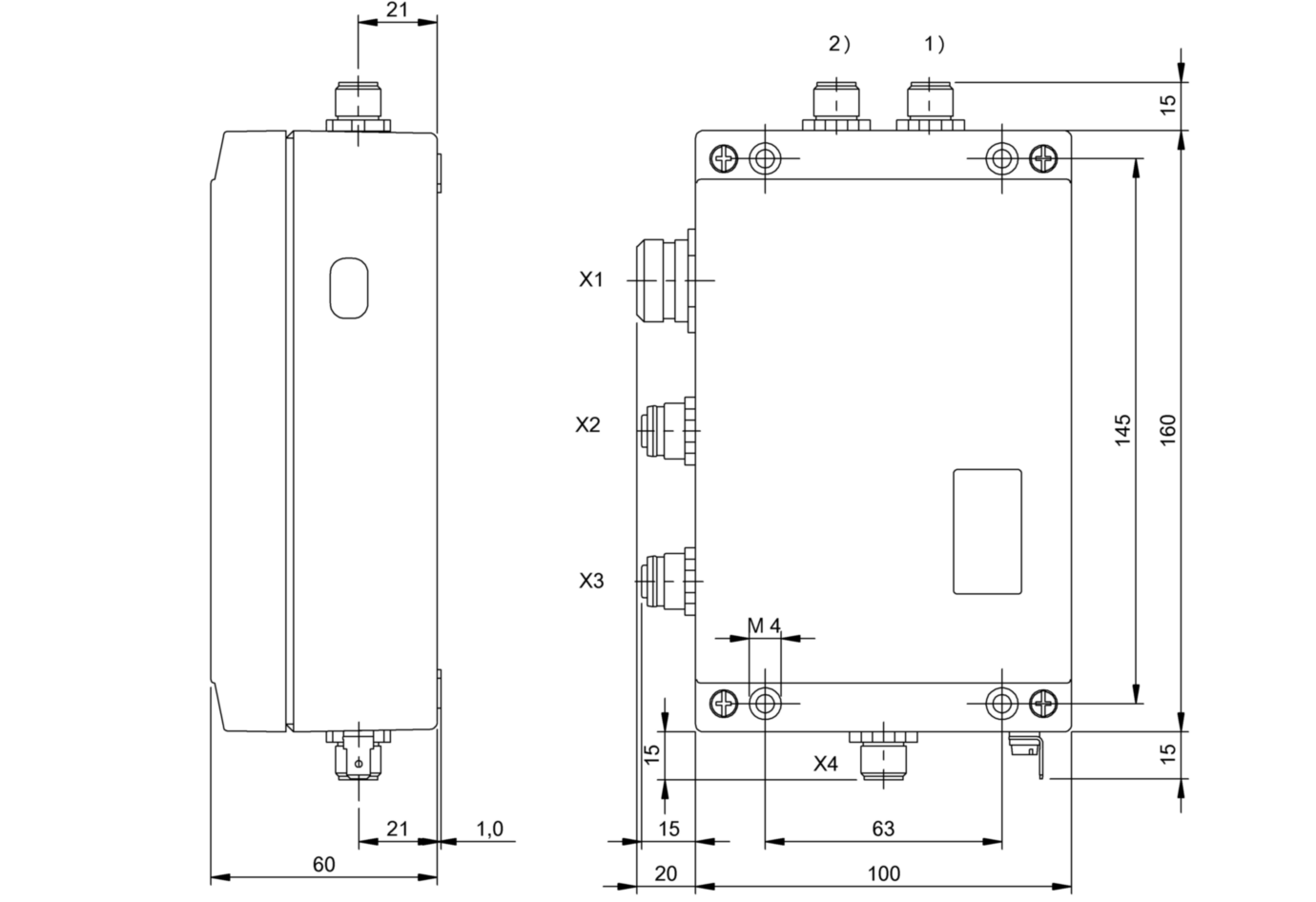 Блок обработки RFID Balluff BIS C-6028-048-050-06-ST28