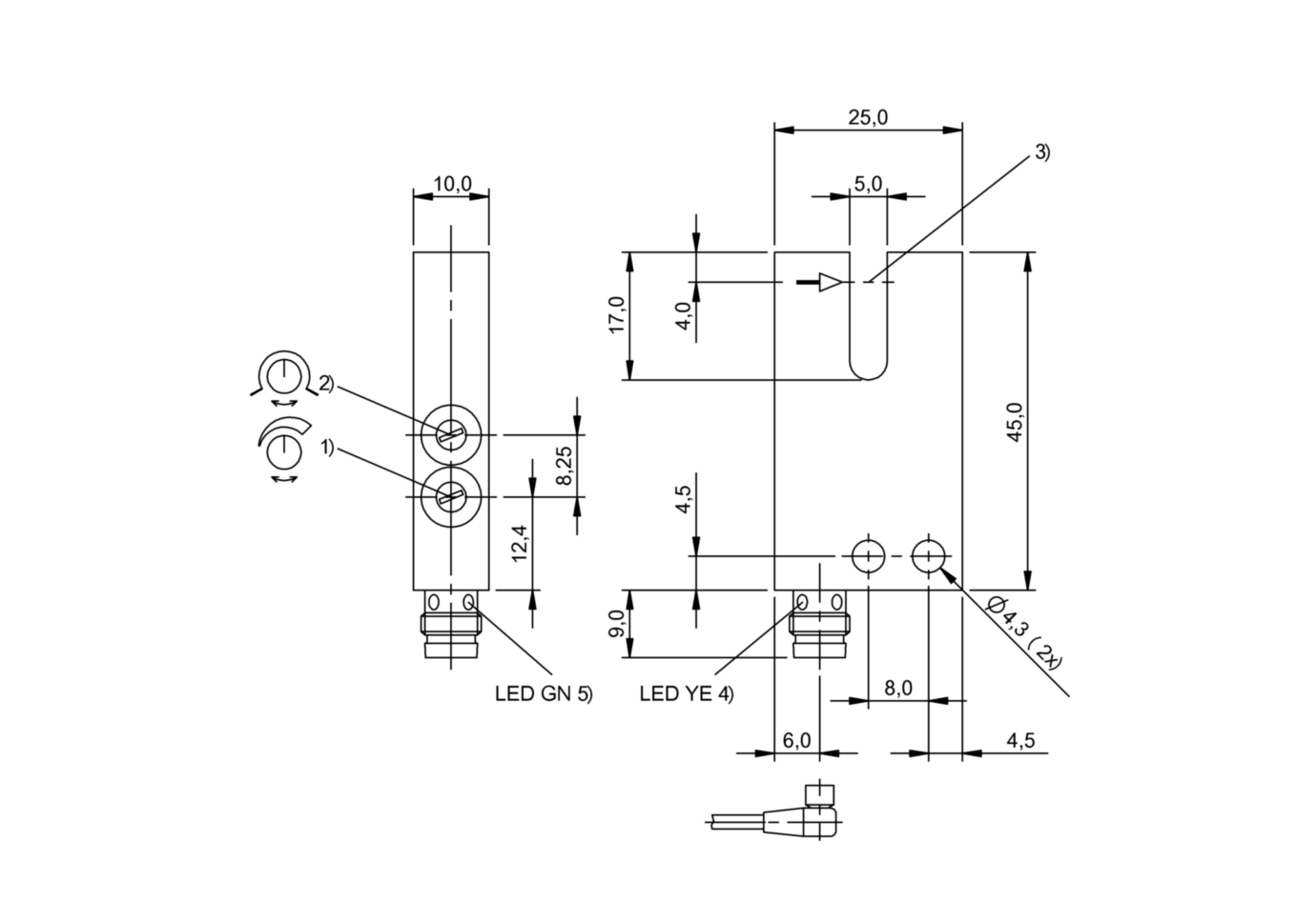 Щелевой датчик Balluff BGL 5A-007-S49