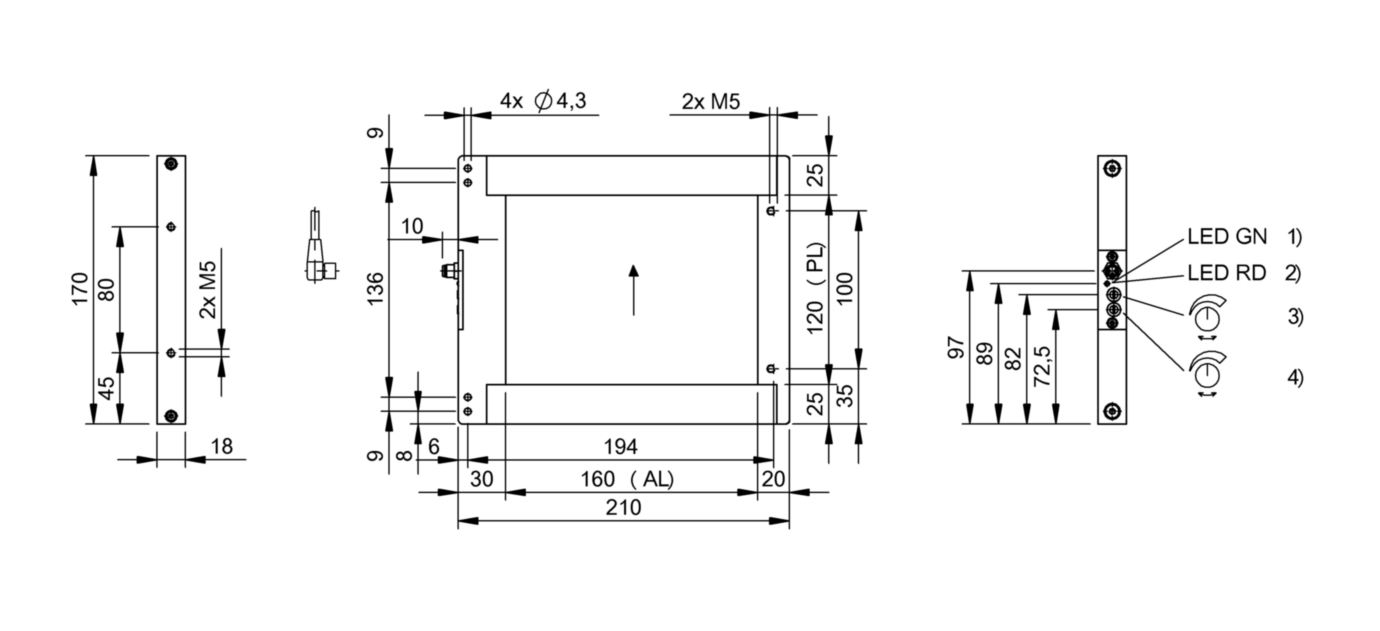Щелевой датчик Balluff BOW A-1216-NS-C-S49