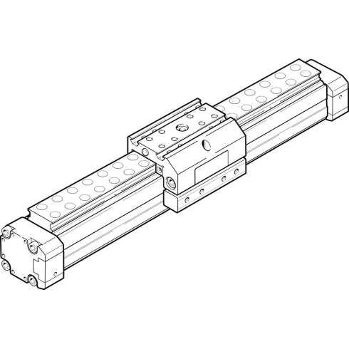 Линейный привод Festo DGPL-40-400-PPV-A-B-KF