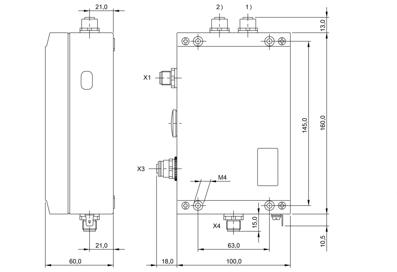 Блок обработки RFID Balluff BIS M-6026-034-050-06-ST19