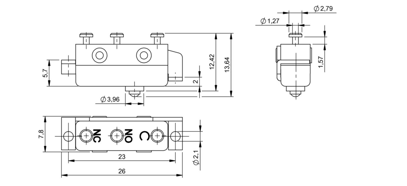 Элемент переключения Balluff BSE 79-RK