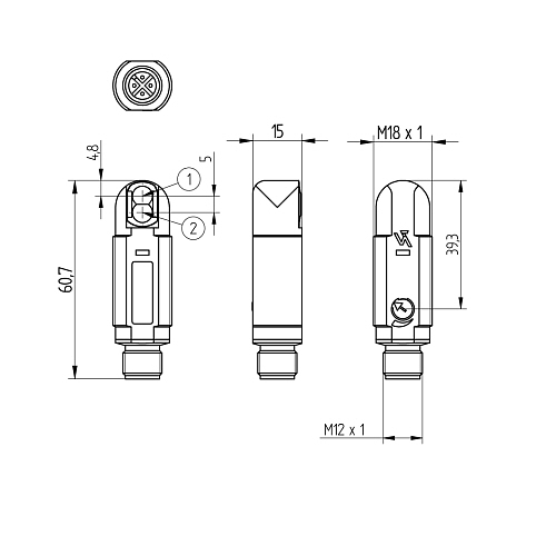 Оптический датчик Wenglor OLWK503A0002