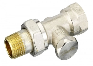 Клапан запорно-присоединительный прямой Danfoss RLV-S 15