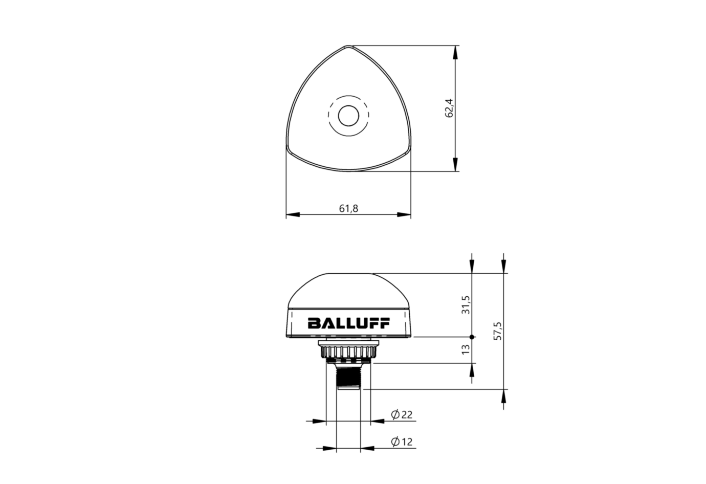 Сигнальная колонна Balluff BNI IOL-803-102-R036