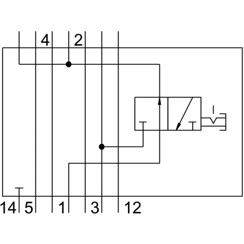 Вертикальная изолирующая плита Festo VABF-S1-2-L1D1-C