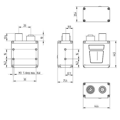 Сканер штрих-кодов Wenglor C5PC005