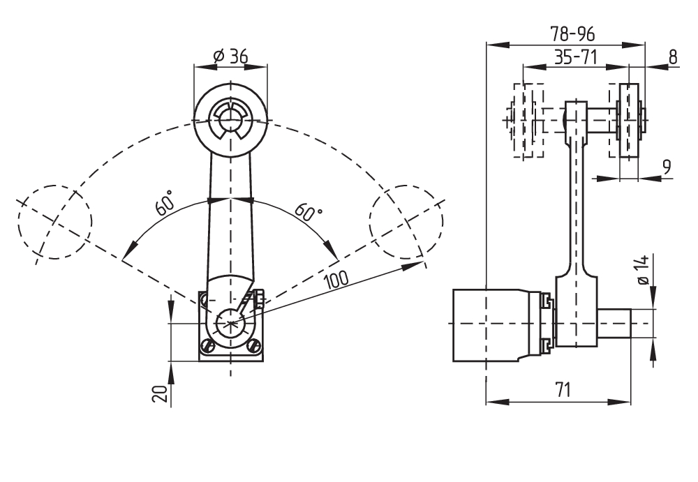 Kонцевой выключатель Schmersal TD422-10Y