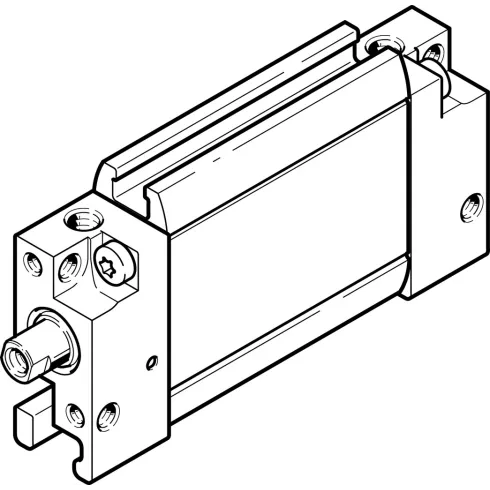 Плоский пневмоцилиндр Festo DZF-12-50-P-A