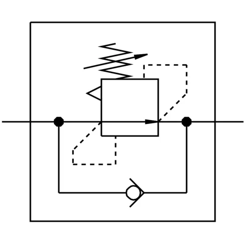 Клапан регулирования перепада давлений Festo LRL-3/8-QS-12