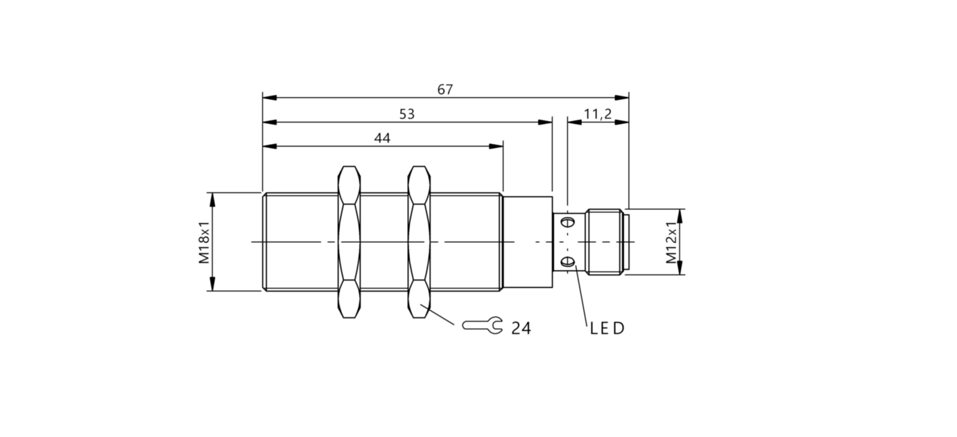 Индуктивный датчик Balluff BES M18MH2-GNX50B-S04G-EXC