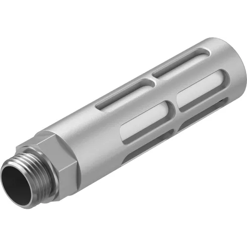Глушитель алюминиевый резьбовой Festo U-1/2-B-NPT