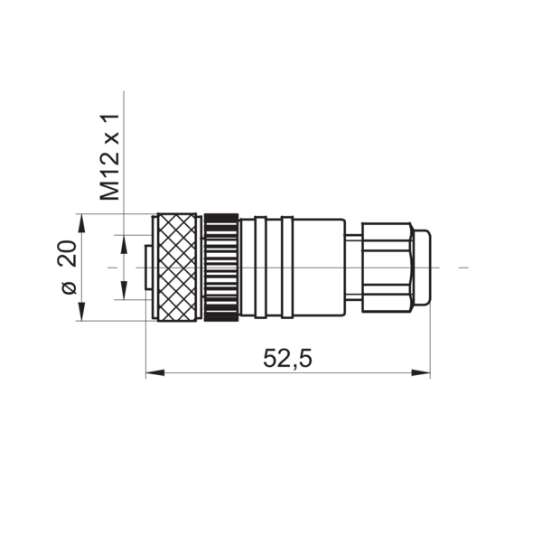 Разъем Baumer ES 18A PG7 4Pol