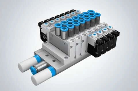 Распределитель с электромагнитным управлением Festo VUVG-L10-T32U-AZT-M7-1P3
