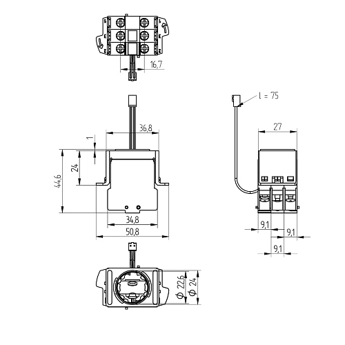 Блок контактов Wenglor SC20J01S