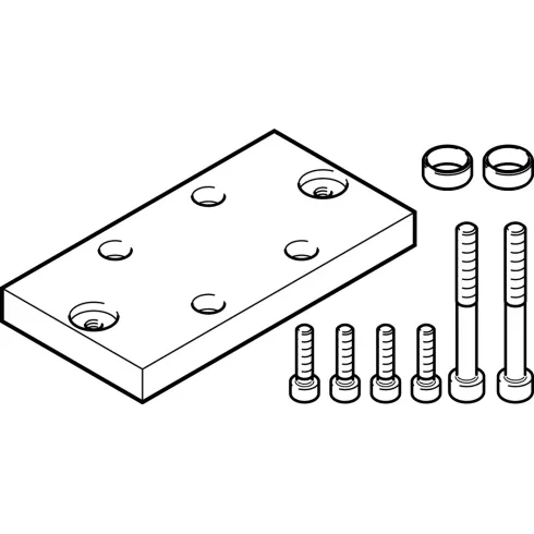 Набор переходников Festo DHAA-D-E2-40-Q11-32