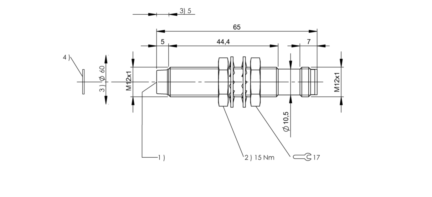 RFID головка чтения/записи Balluff BIS VM-348-401-S4