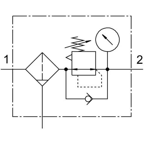 Фильтр-регулятор давления Festo MS6N-LFR-1/4-D7-CUM-AS