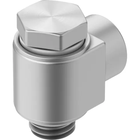 Штуцер угловой с наружной и внутренней резьбой Festo LJK-1/2