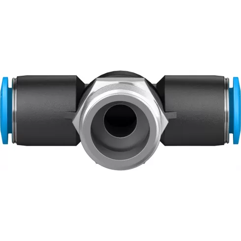 Тройник цанговый с резьбой переходной Festo QST-3/8-8
