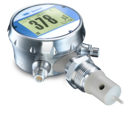 Кондуктометрический датчик проводимости (концентрации) Baumer AFI4-6810.4006.1300