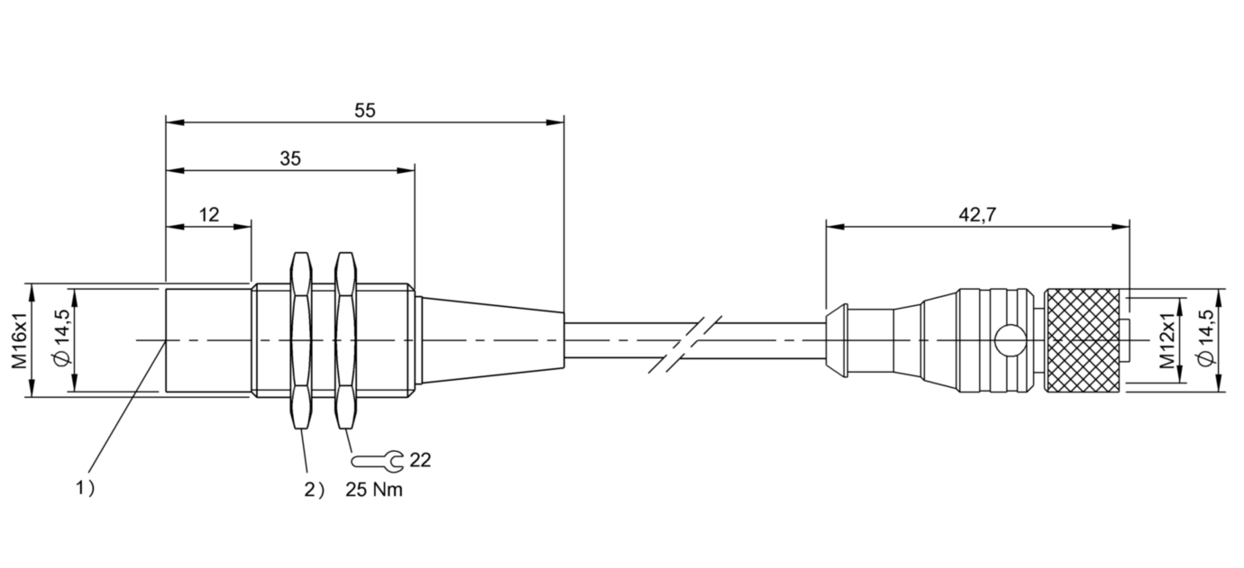 RFID головка чтения/записи Balluff BIS C-306-PU1-10