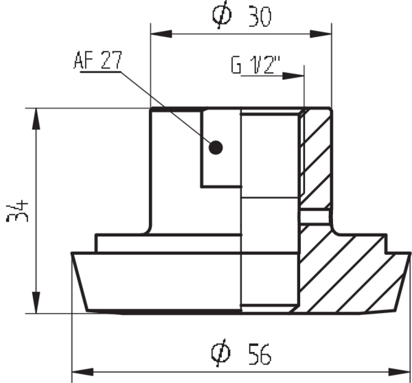 Монтажный адаптер Baumer ZPH3-3224