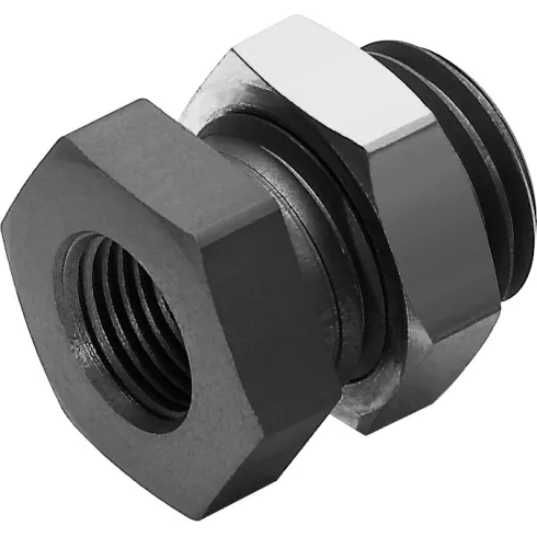 Штуцер с наружной и внутренней резьбой для панельного монтажа Festo SCM-M5