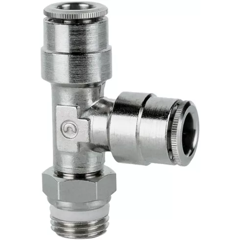 Тройник цанговый с резьбой Camozzi S6440-8-1/8