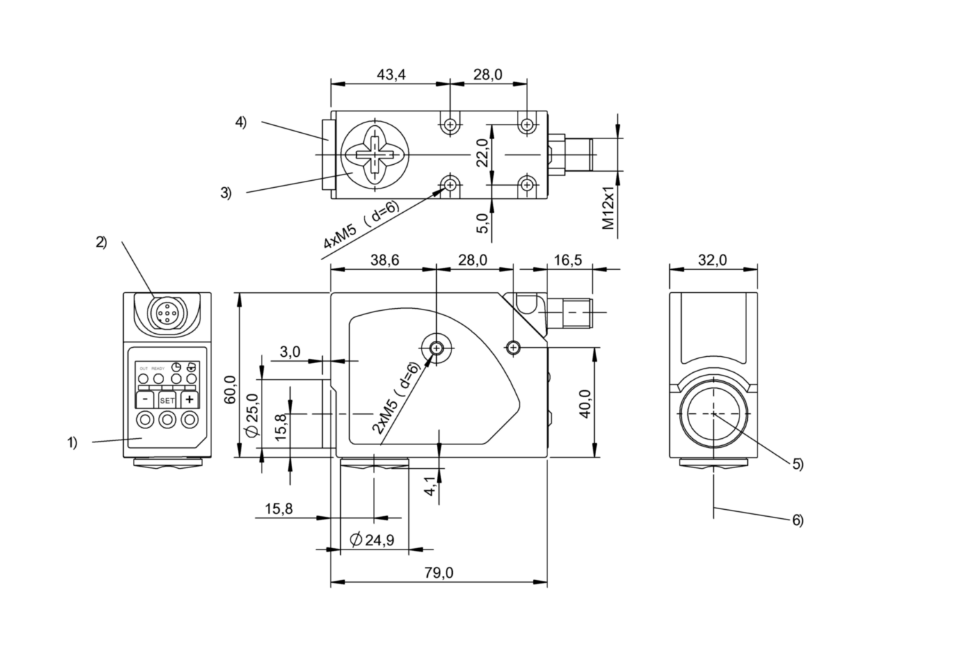 Датчик контрастной метки Balluff BKT 67M-003-U-S92