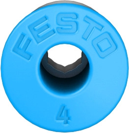 Штуцер цанговый с внутренним шестигранником Festo QSM-M5-4-I