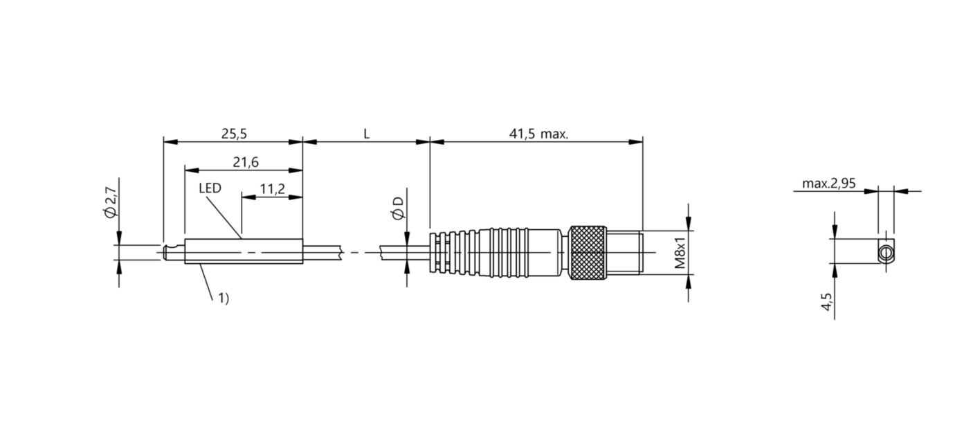 Магнитный датчик для цилиндра Balluff BMF 303K-PO-C-2A-SA2-S49-00,3