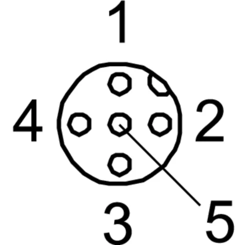 Соединительный кабель Festo SIM-M12-5GD-5-PU