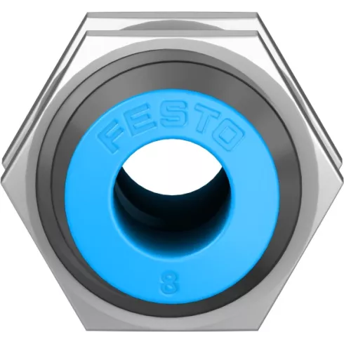 Муфта цанговая для панельного монтажа прямая Festo QSS-8