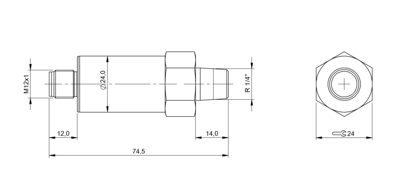 Датчик давления Balluff BSP B600-KV004-A04A1A-S4