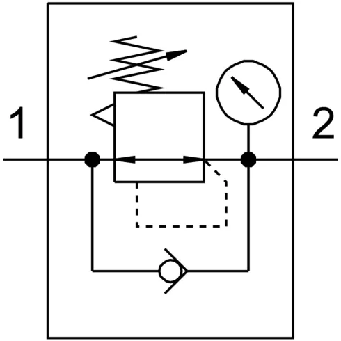 Регулятор давления Festo VRPA-CM-Q8-E