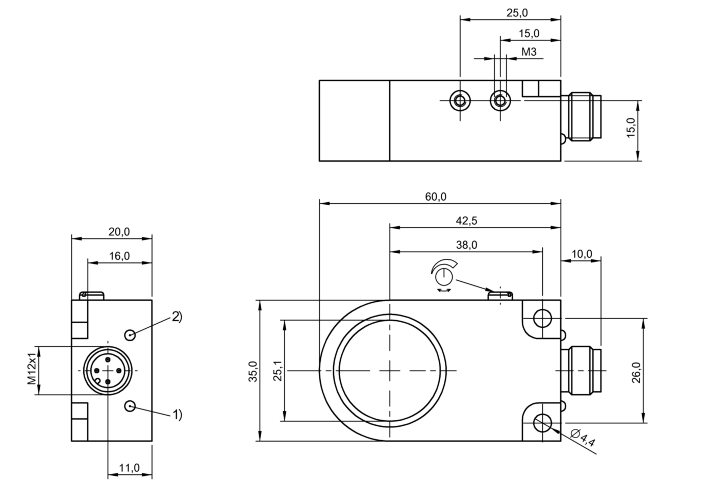 Кольцевой датчик Balluff BES IKVS-025.23-G-S4